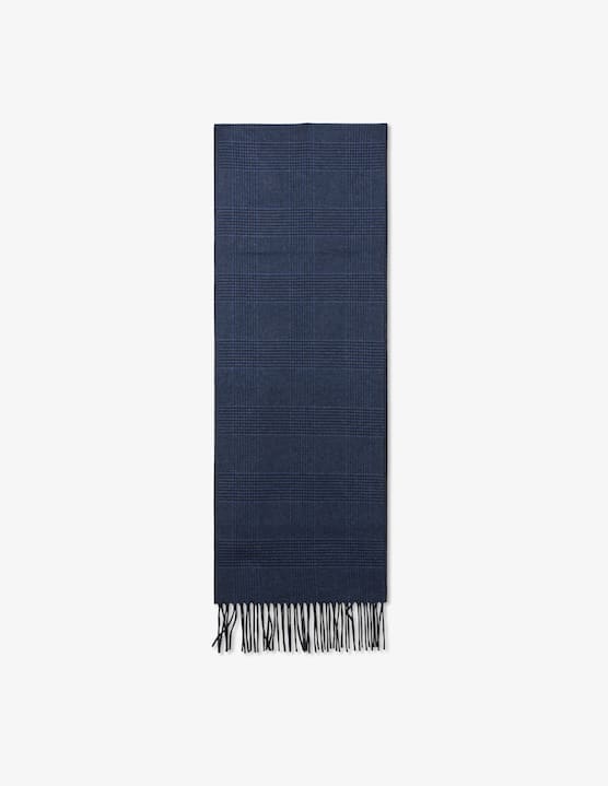 Piacenza Cashmere - Sciarpa micro quadri Dallas - €195,00