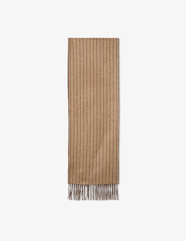 Piacenza Cashmere Pinstripe scarf - picture 1 Piacenza Cashmere Pinstripe scarf - picture 1