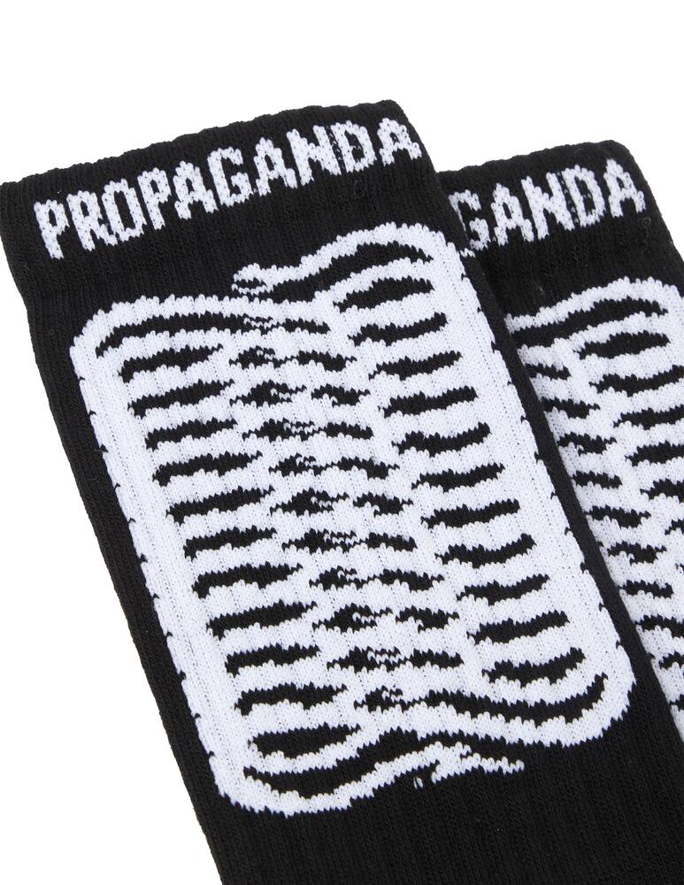 rinascente Propaganda Ribs socks - black