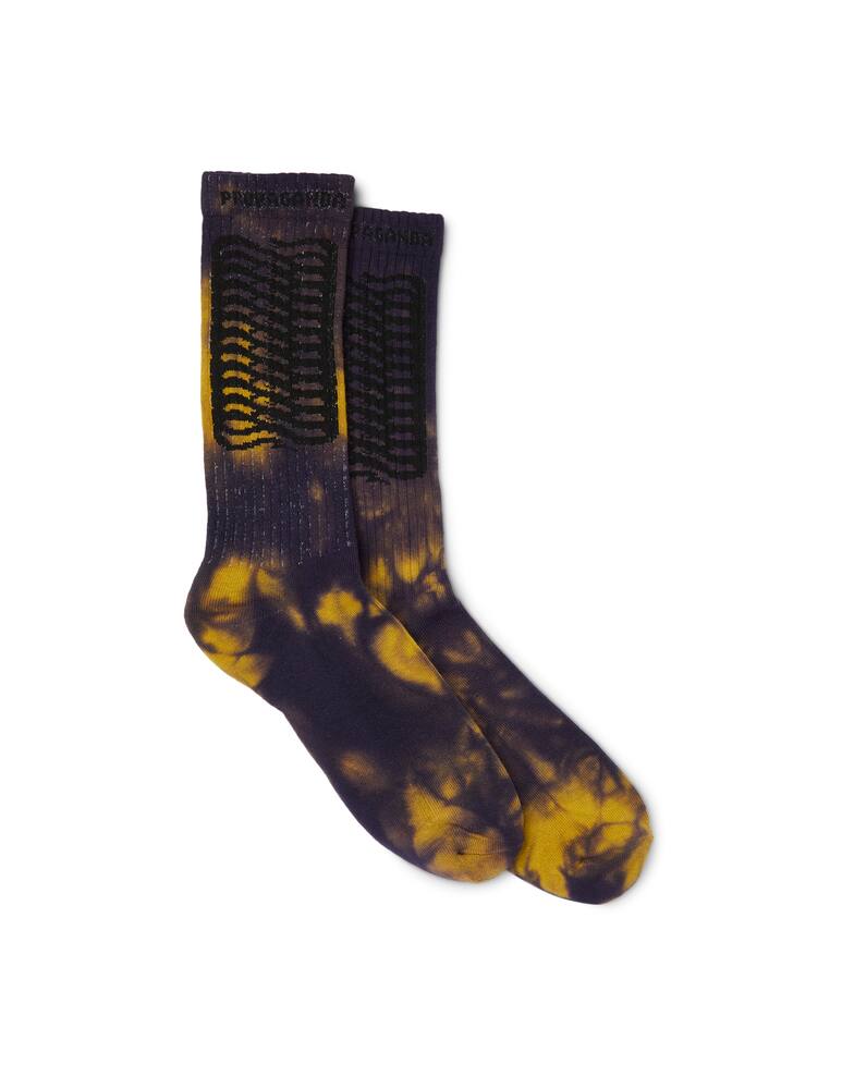 rinascente Propaganda Ted ribs socks - violet