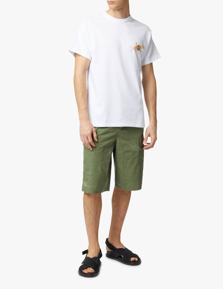 rinascente Propaganda Maglietta manica corta spaghetti retro - bianco