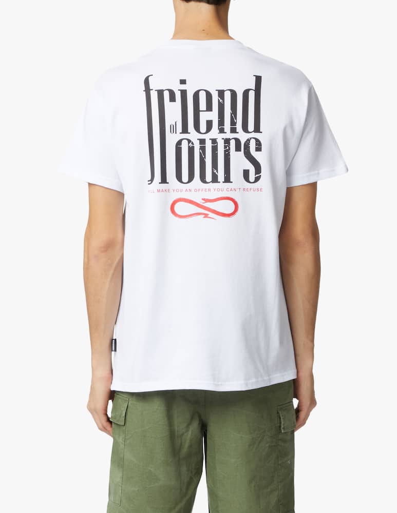rinascente Propaganda Friend ours back t-shirt - white
