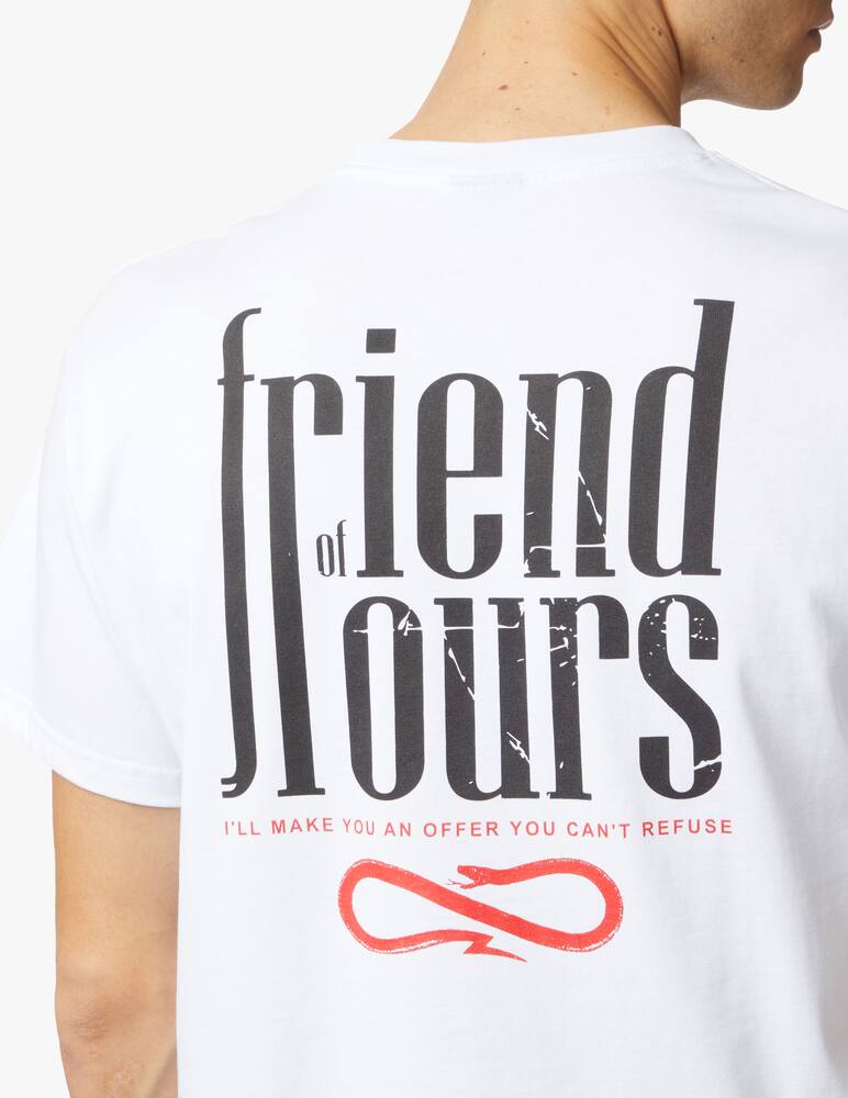 Propaganda Friend ours back t-shirt - white - picture 4 Propaganda Friend ours back t-shirt - white - picture 4