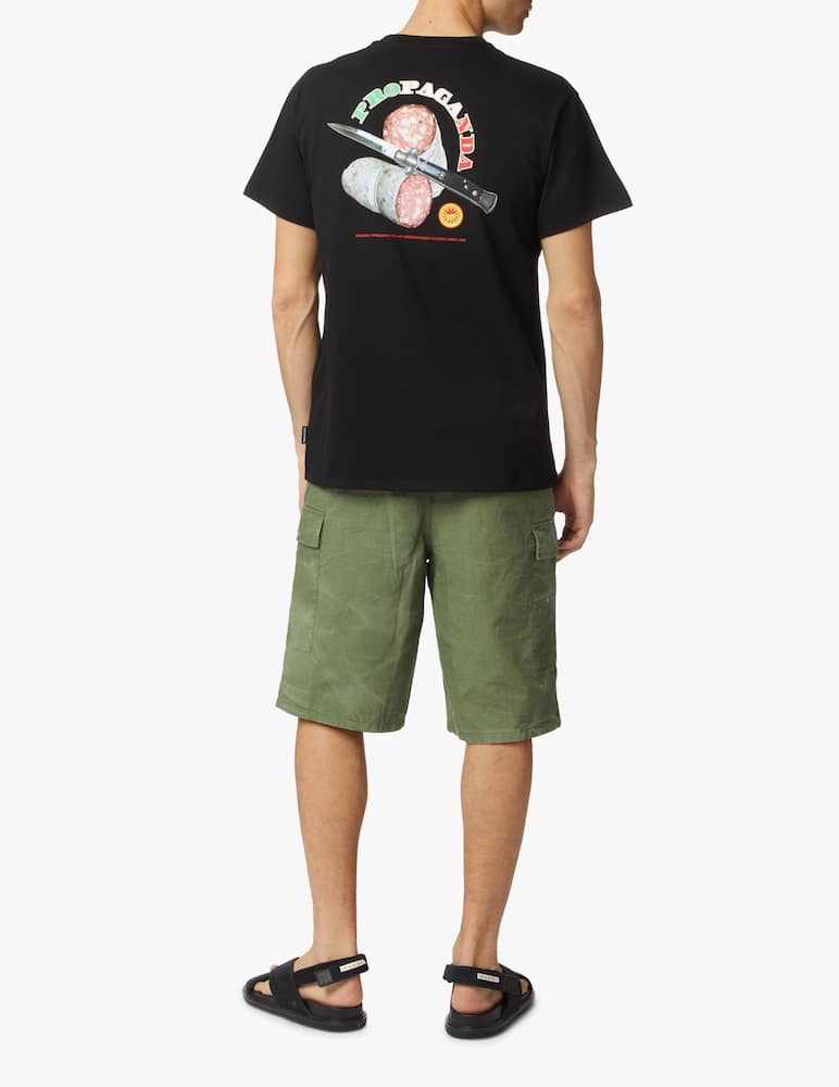 rinascente Propaganda Salami back t-shirt - black
