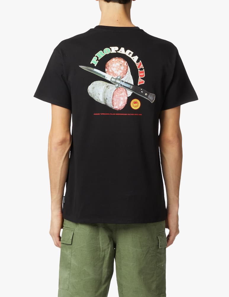 rinascente Propaganda Salami back t-shirt - black