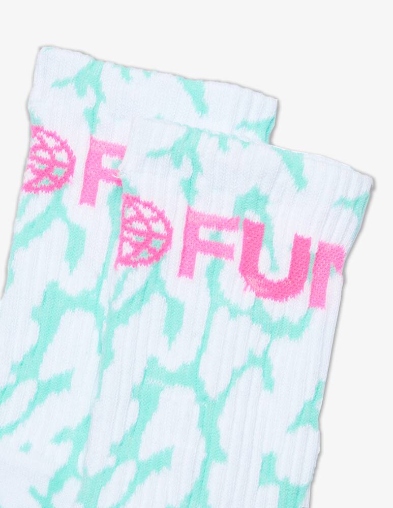 rinascente Funky Logo socks - Green