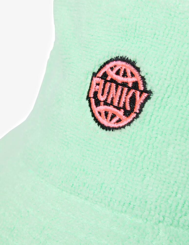 rinascente Funky Cappello bucket con logo - Verde