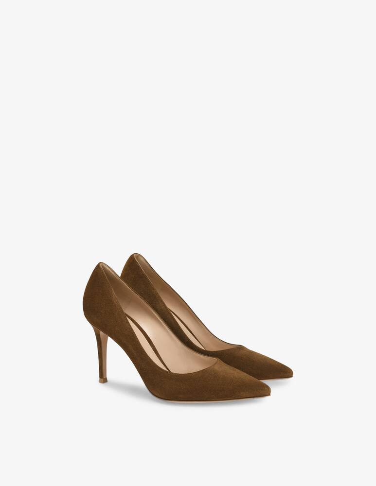 rinascente Gianvito Rossi Gianvito 85 suede pump
