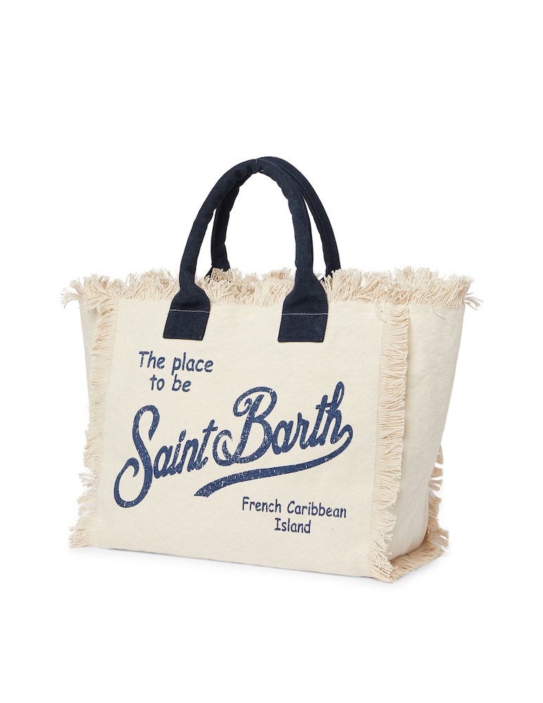 rinascente MC2 Saint Barth Borsa da spiaggia in canvas