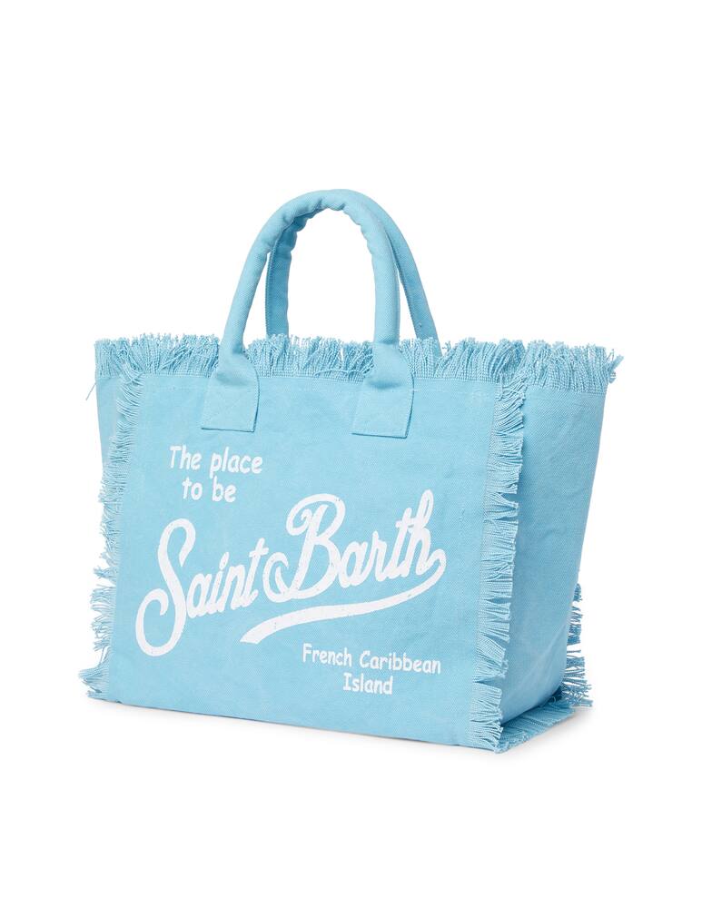 rinascente MC2 Saint Barth Canvas beach bag