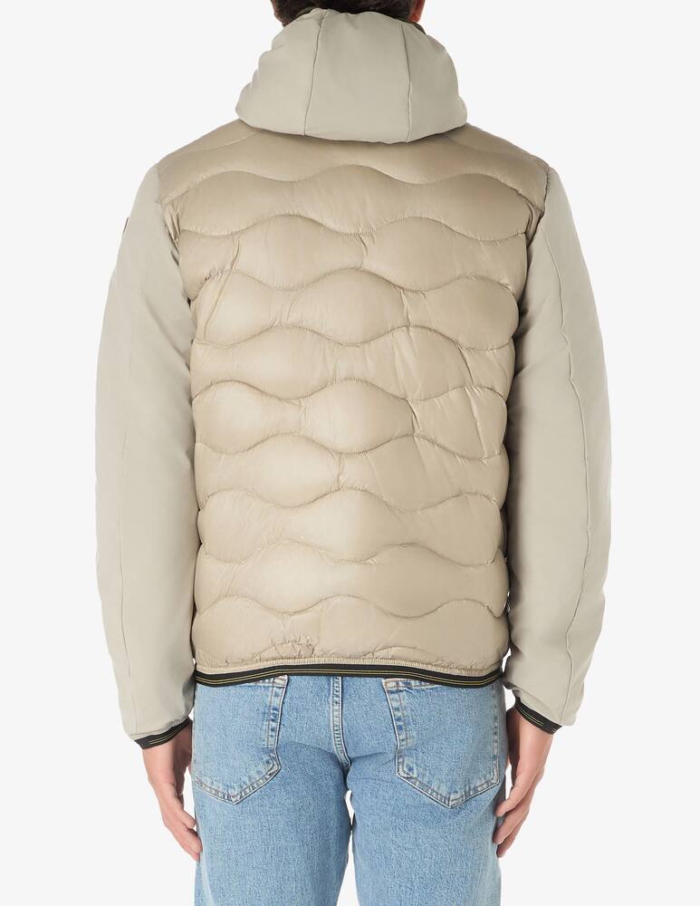 rinascente Blauer Albert wave hooded jacket