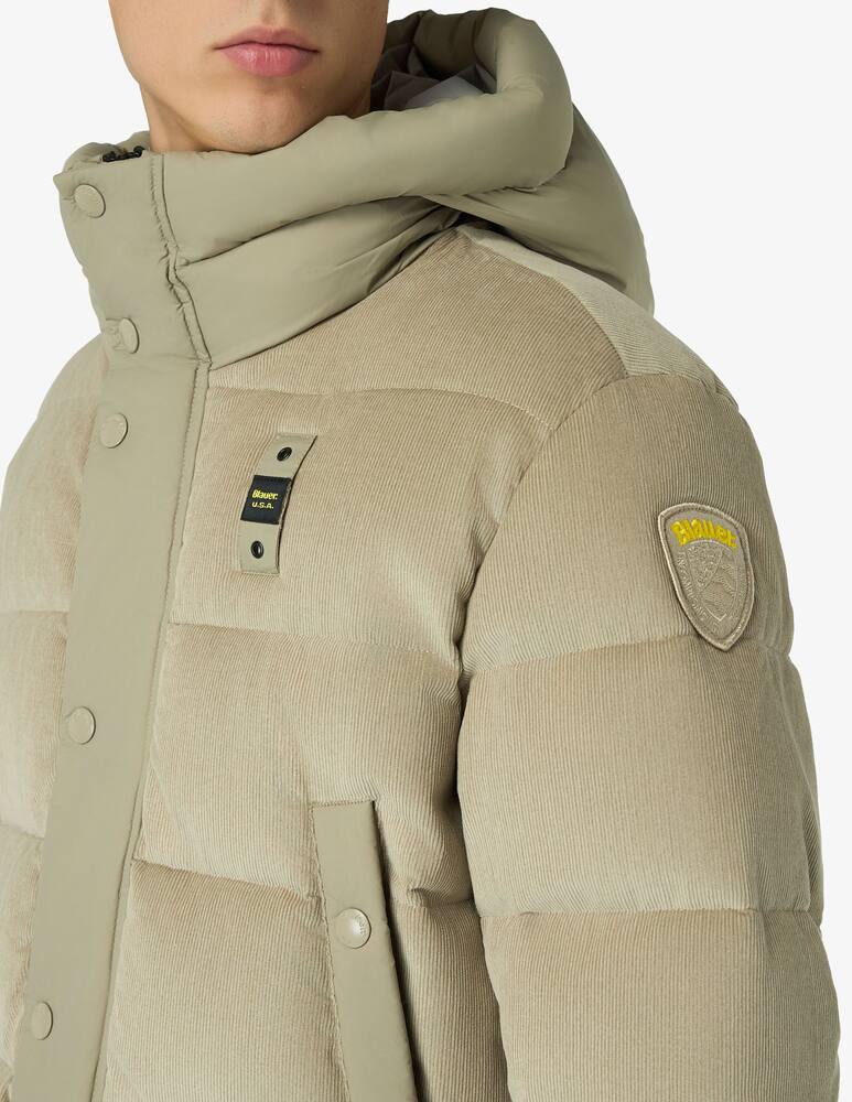 rinascente Blauer Fargo hooded jacket