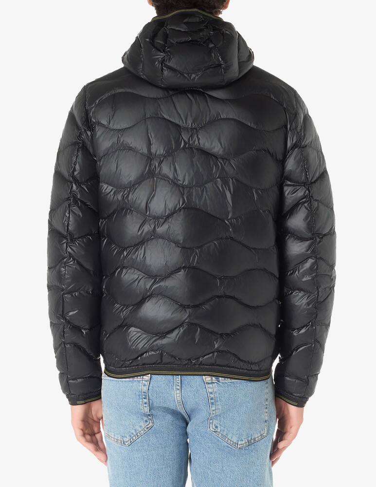 rinascente Blauer Wave hooded jacket