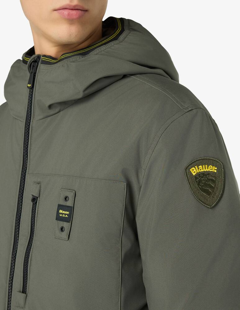 rinascente Blauer Derry softshell hooded jacket