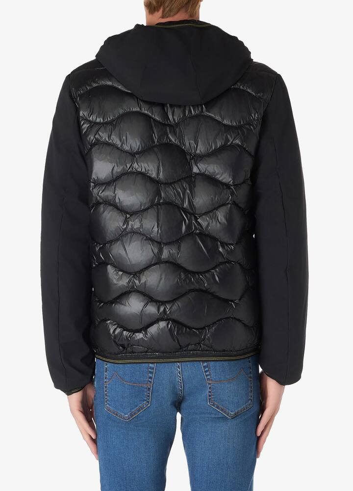 rinascente Blauer Giacca con cappuccio albert wave