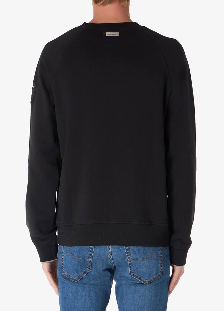 rinascente Blauer Felpa girocollo big logo