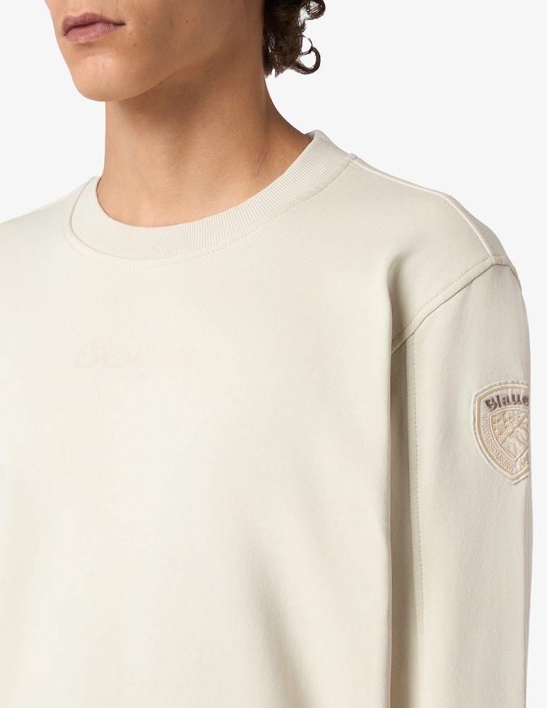 rinascente Blauer Small logo sweatshirt