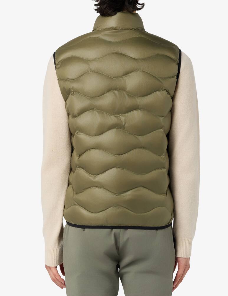 rinascente Blauer Gilet ondina ovatta