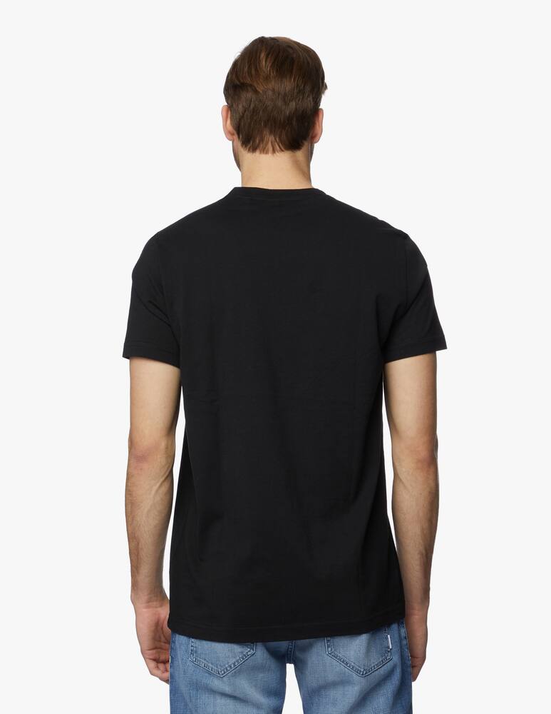 rinascente Aspesi T-shirt roundneck with printed VISIBILE regular fit