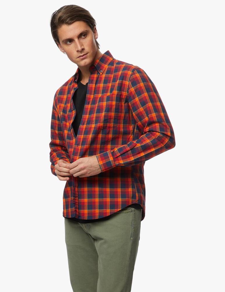 rinascente Aspesi Shirt with button down and pocket slim fit