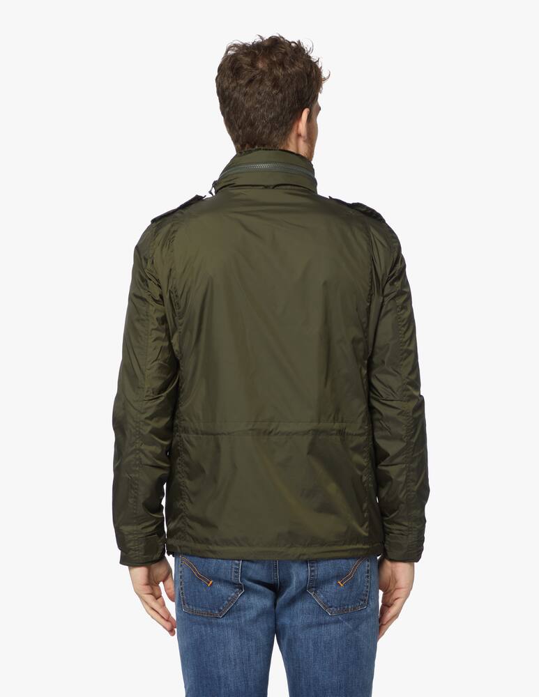 rinascente Aspesi Mini field jacket antigoccia con stampa Aspesi