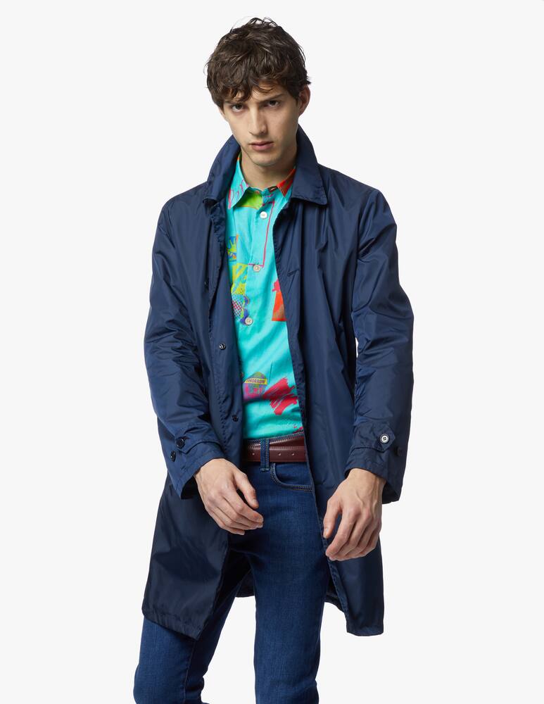 Aspesi Classic raincoat with Aspesi printed regular fit - picture 2 Aspesi Classic raincoat with Aspesi printed regular fit - picture 2