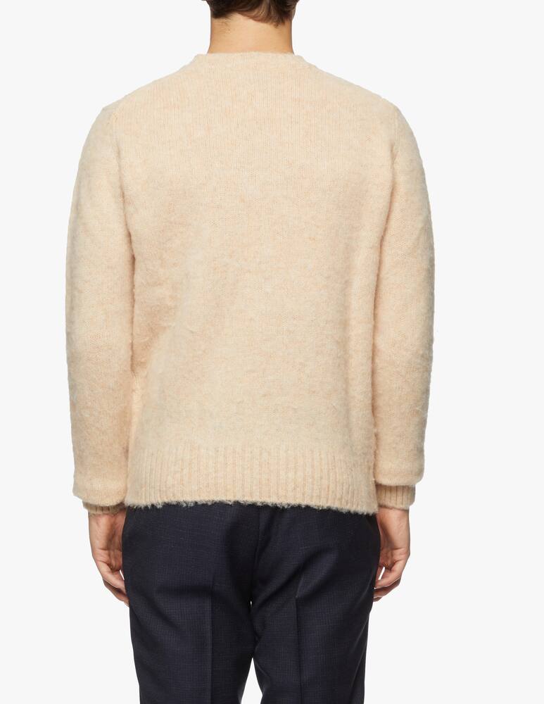 rinascente Aspesi Maglia girocollo in lana shetland garzata