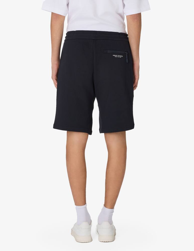 rinascente Armani Exchange Bermuda logo french terry