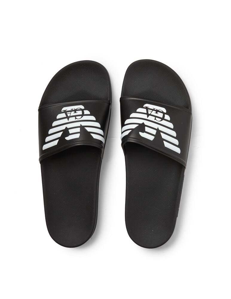 rinascente Emporio Armani Ciabatte slider con aquila