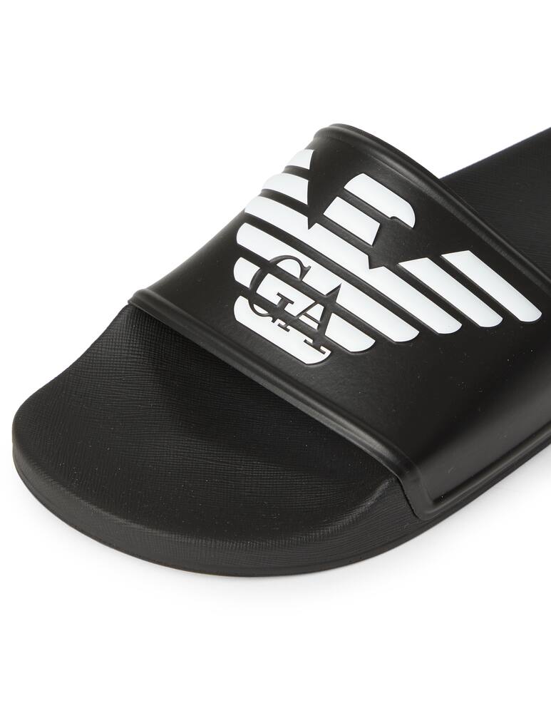 rinascente Emporio Armani Ciabatte slider con aquila