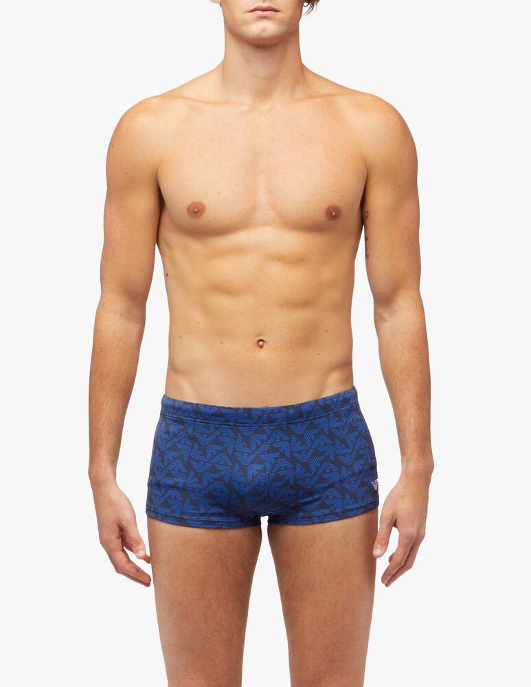 rinascente Emporio Armani Costume trunk parigamba con acquila