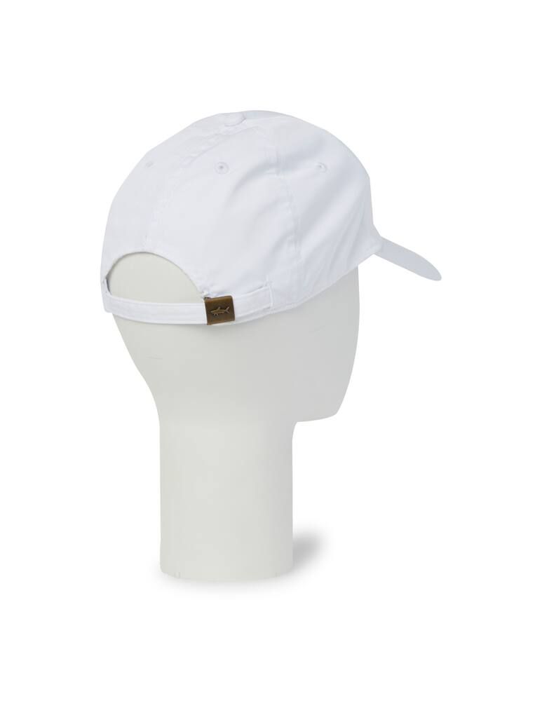 rinascente Paul & Shark Small flags baseball cap - white