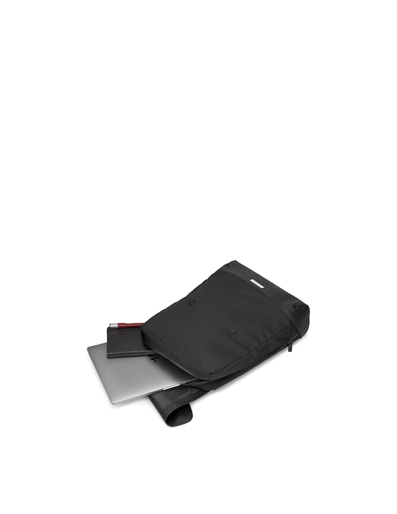 rinascente Moleskine Metro Slim Backpack Black - Black