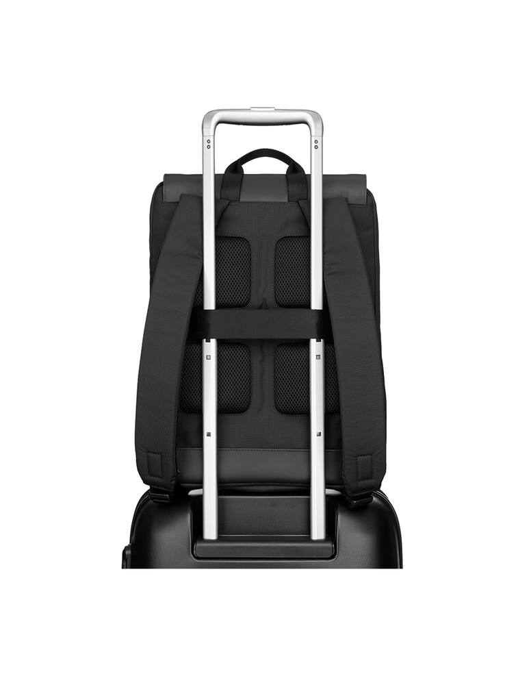rinascente Moleskine Metro Slim Backpack Black - Black