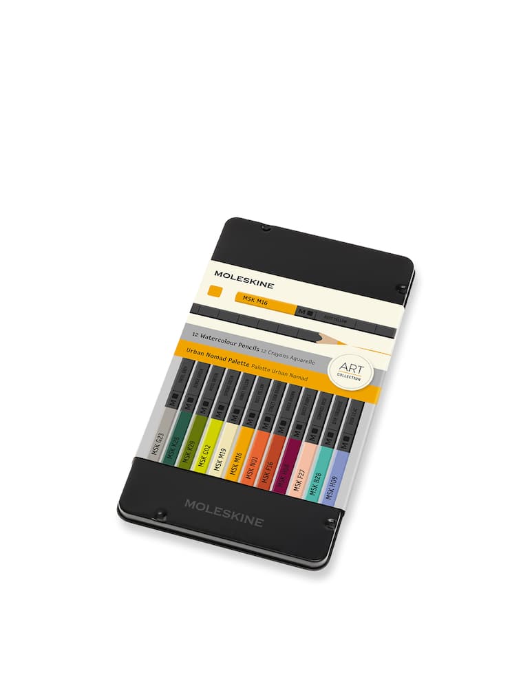 rinascente Moleskine Set 12 pezzi Pastelli Urban Nomad
