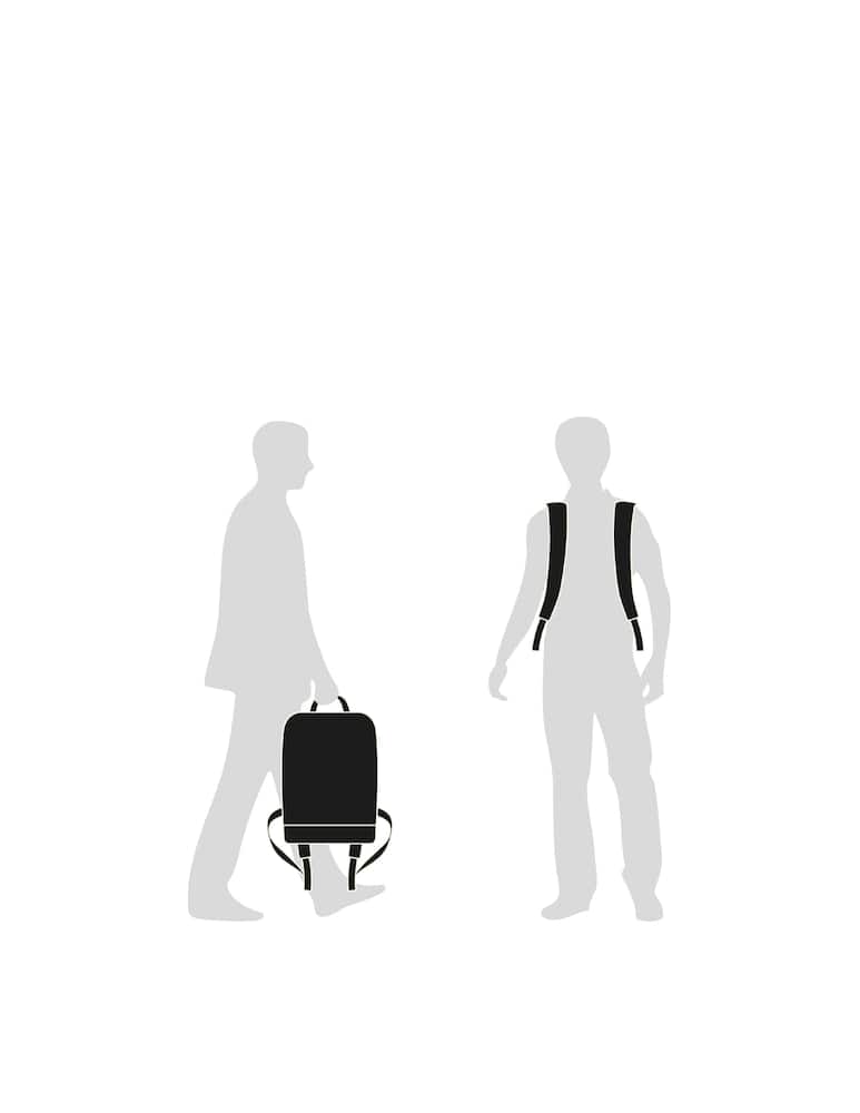 rinascente Moleskine Borsa per dispositivi verticale Classic in pelle - Nero