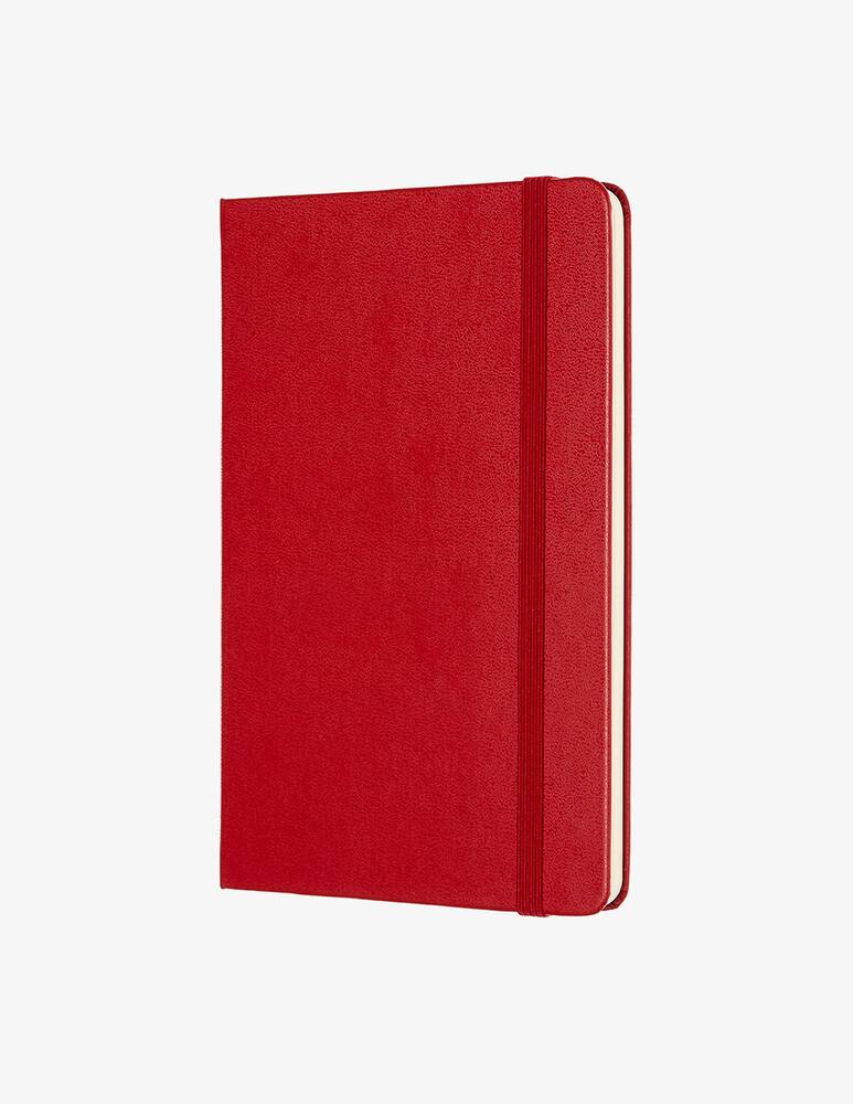 rinascente Moleskine Notebook Med Pla Scar Hard - Red