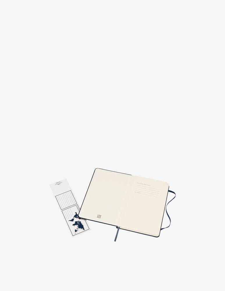 rinascente Moleskine Notebook Med Dot  Hard - Blue