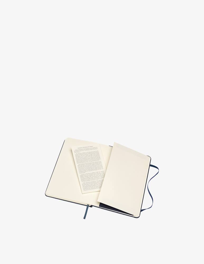 rinascente Moleskine Notebook Med Dot  Hard - Blue