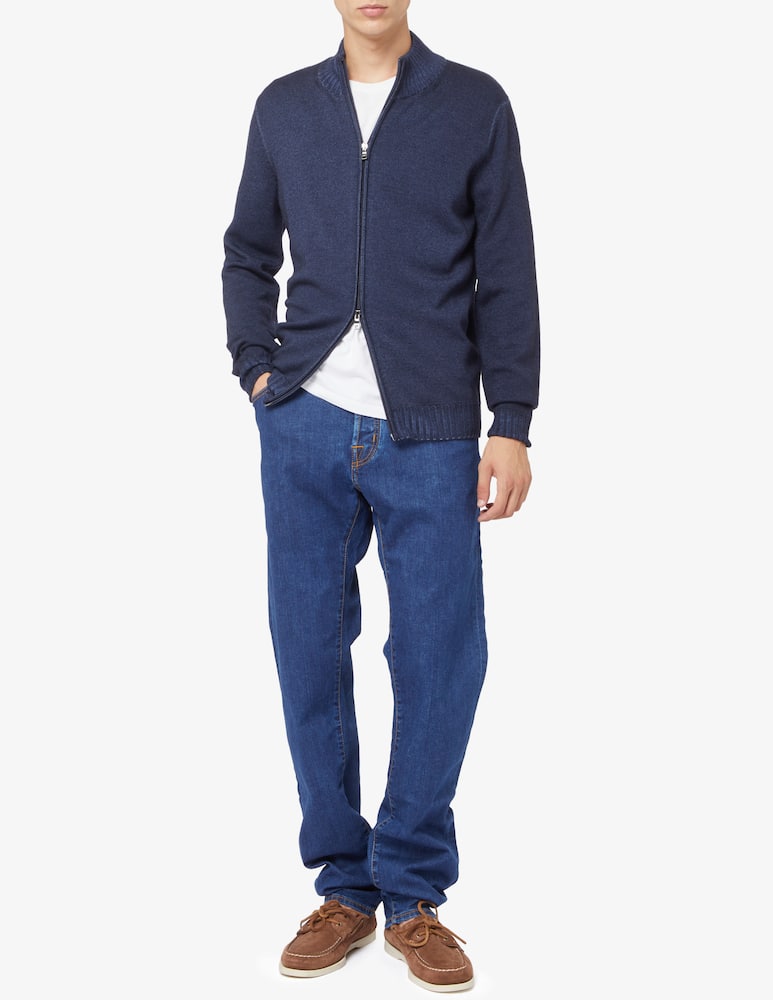 Jacob Cohen Jeans 5 tasche slim fit bard 10 oz - immagine 2