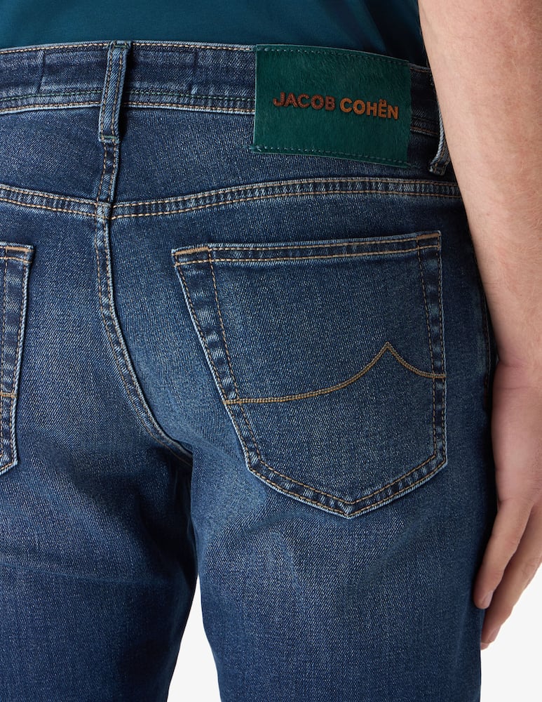 rinascente Jacob Cohen Pantalone 5 tasche slim fit bard 11,5 oz