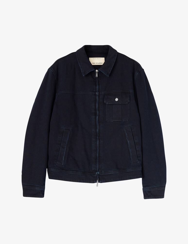 rinascente Trussardi padded denim jacket