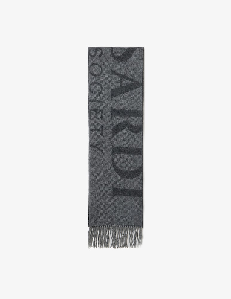 rinascente Trussardi Jacquard wool scarf