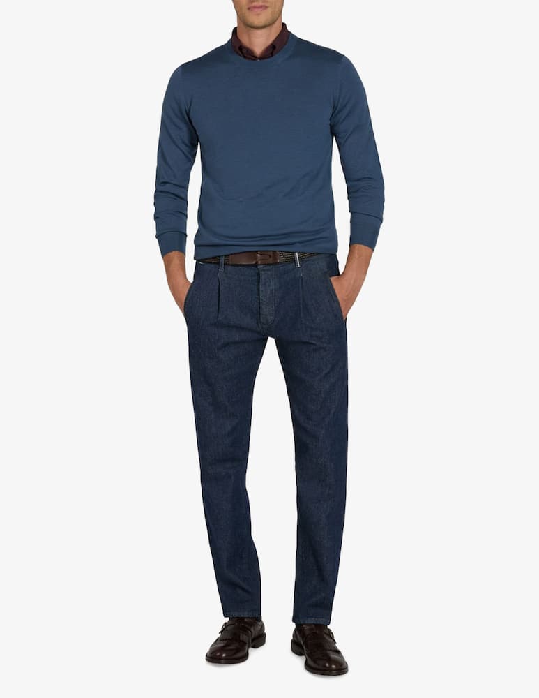 Slowear Slim fit crewneck sweater - picture 2 Slowear Slim fit crewneck sweater - picture 2