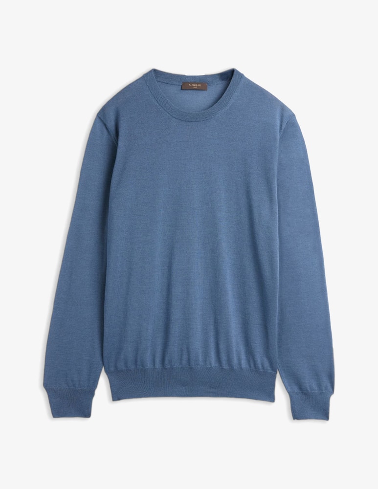 Slowear Slim fit crewneck sweater - picture 6 Slowear Slim fit crewneck sweater - picture 6