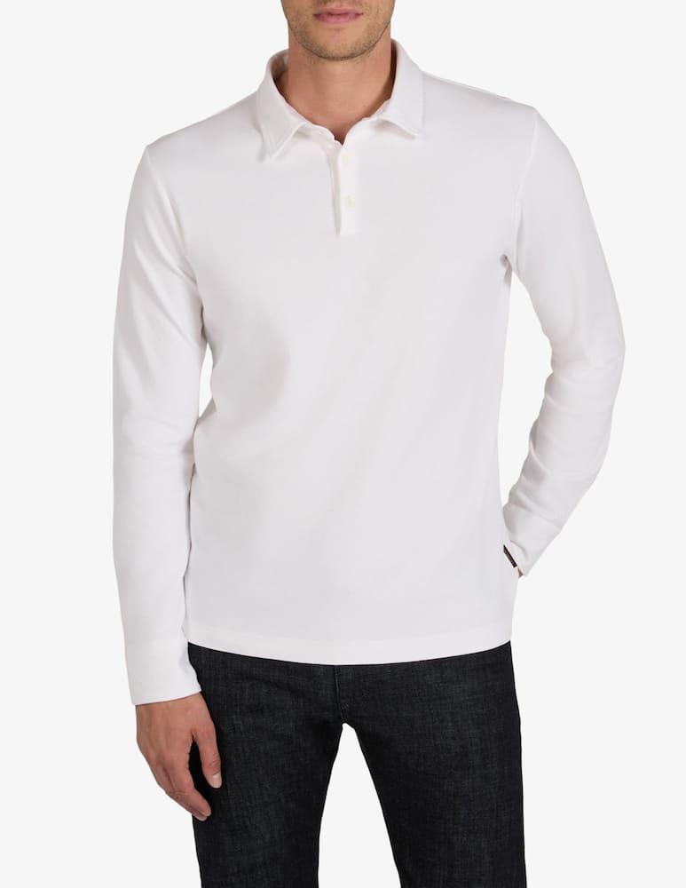 Slowear Long sleeve polo shirt - picture 1 Slowear Long sleeve polo shirt - picture 1