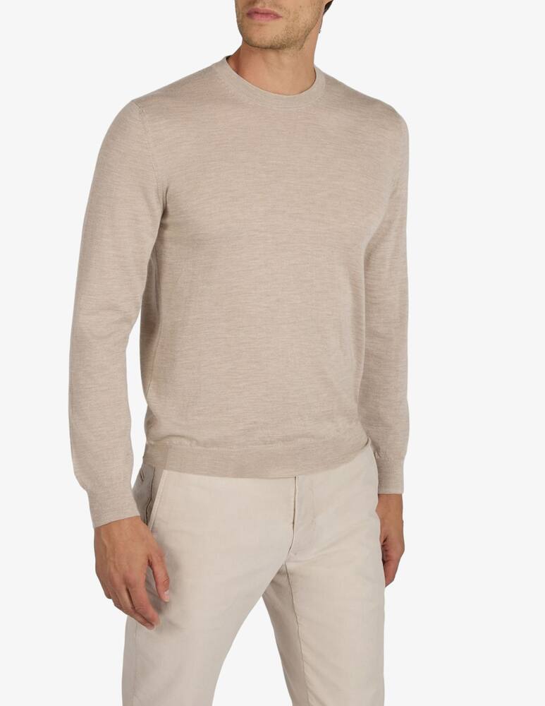 rinascente Slowear Maglia girocollo in cashmere seta slim fit