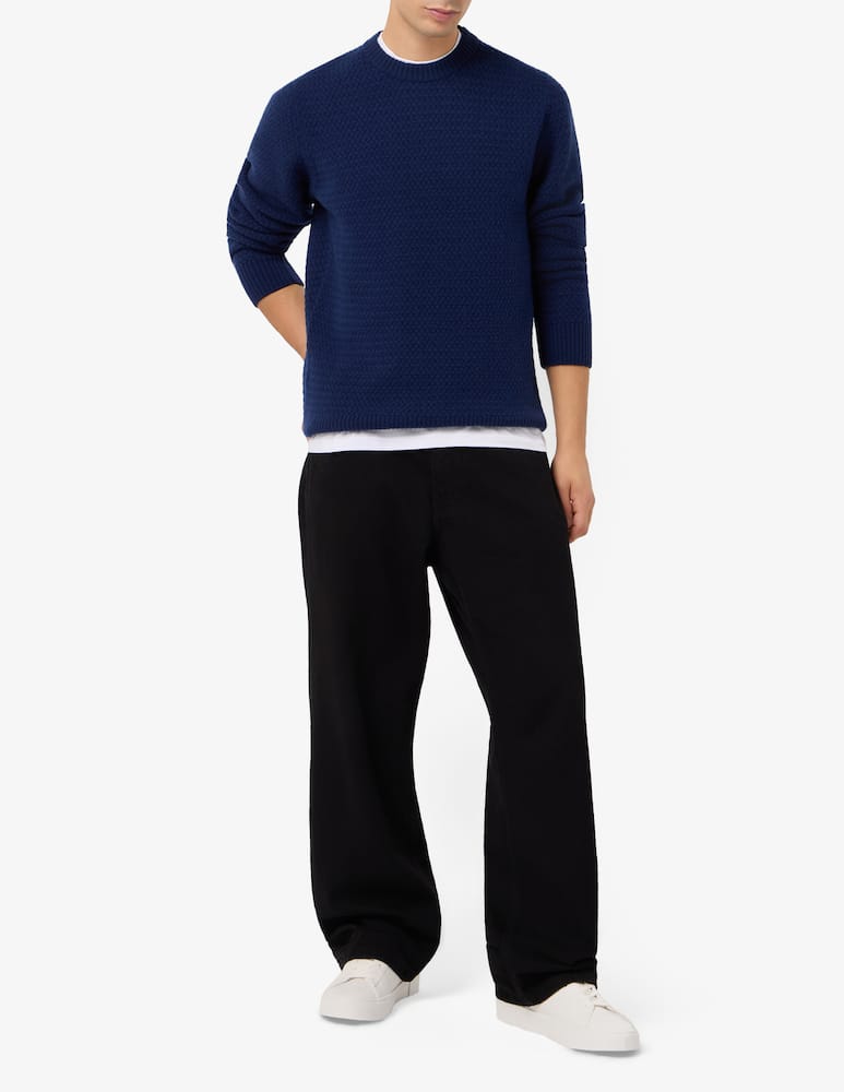 Roy Roger's Merino punto jumper - picture 2 Roy Roger's Merino punto jumper - picture 2