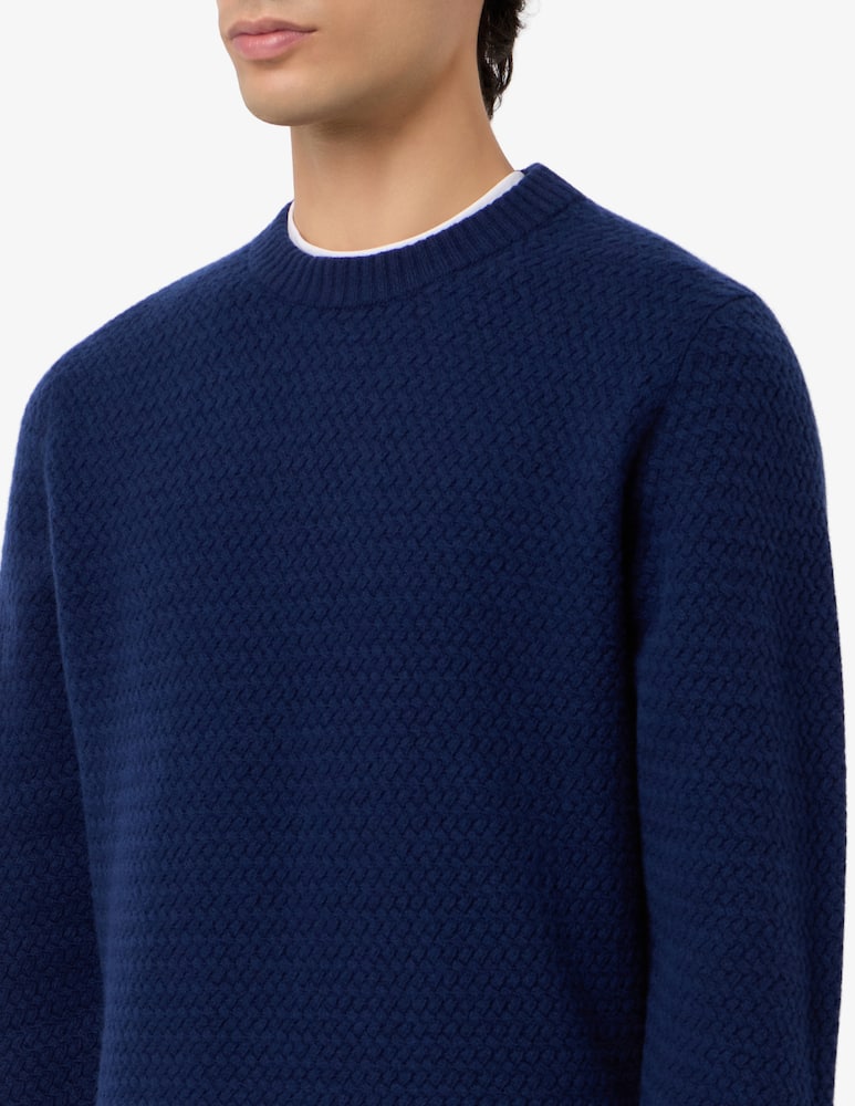 Roy Roger's Merino punto jumper - picture 4 Roy Roger's Merino punto jumper - picture 4
