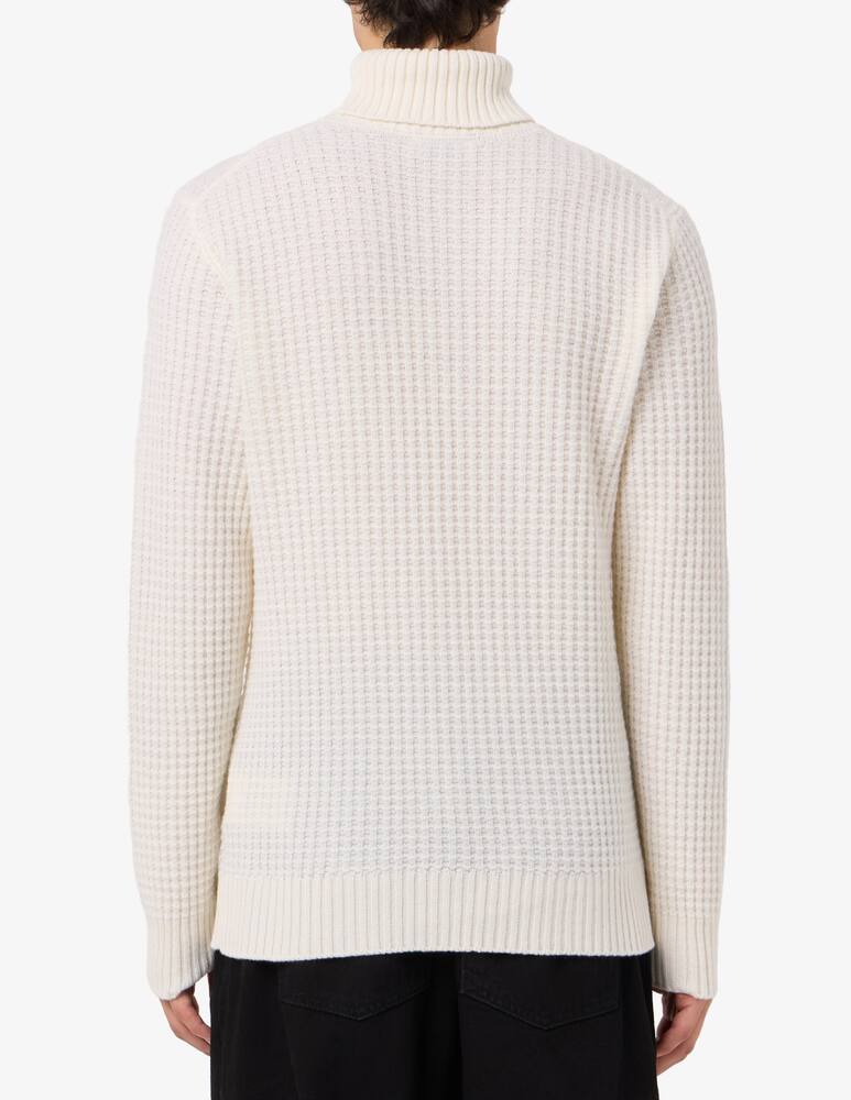 rinascente Roy Roger's Dolcevita waffle in lana merino